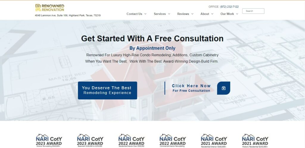 Renowned Renovation Homepage