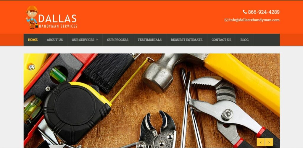 Dallas Handyman Services' Homepage