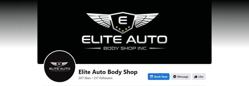 Elite Auto Body Shop's Homepage