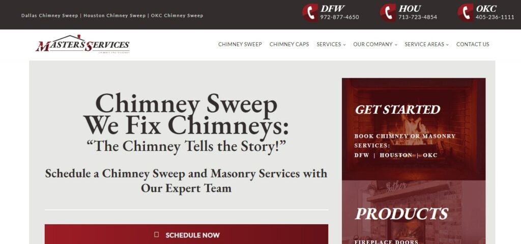 Masters Services Chimney & Masonry – DFW's Homepage