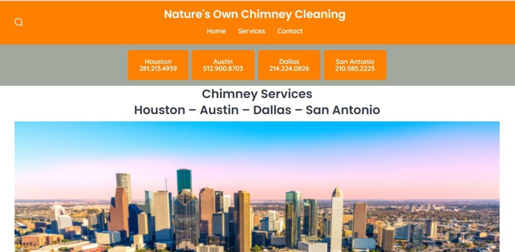 Nature’s Own Chimney Cleaning's Homepage