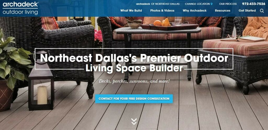 Archadeck of Northeast Dallas' Homepage