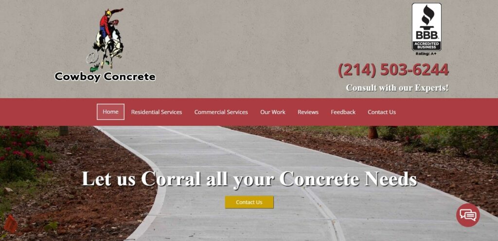 Cowboy Concrete's Homepage