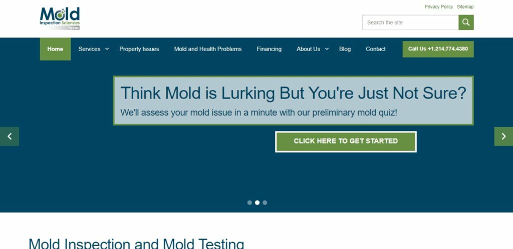 Mold Inspection Sciences of Dallas' Homepage