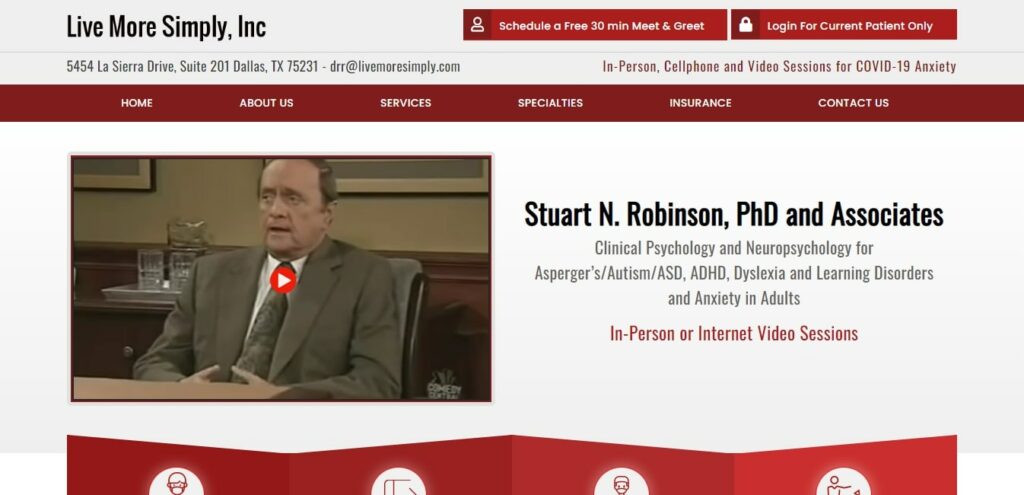 Stuart N. Robinson, Ph.D. Homepage