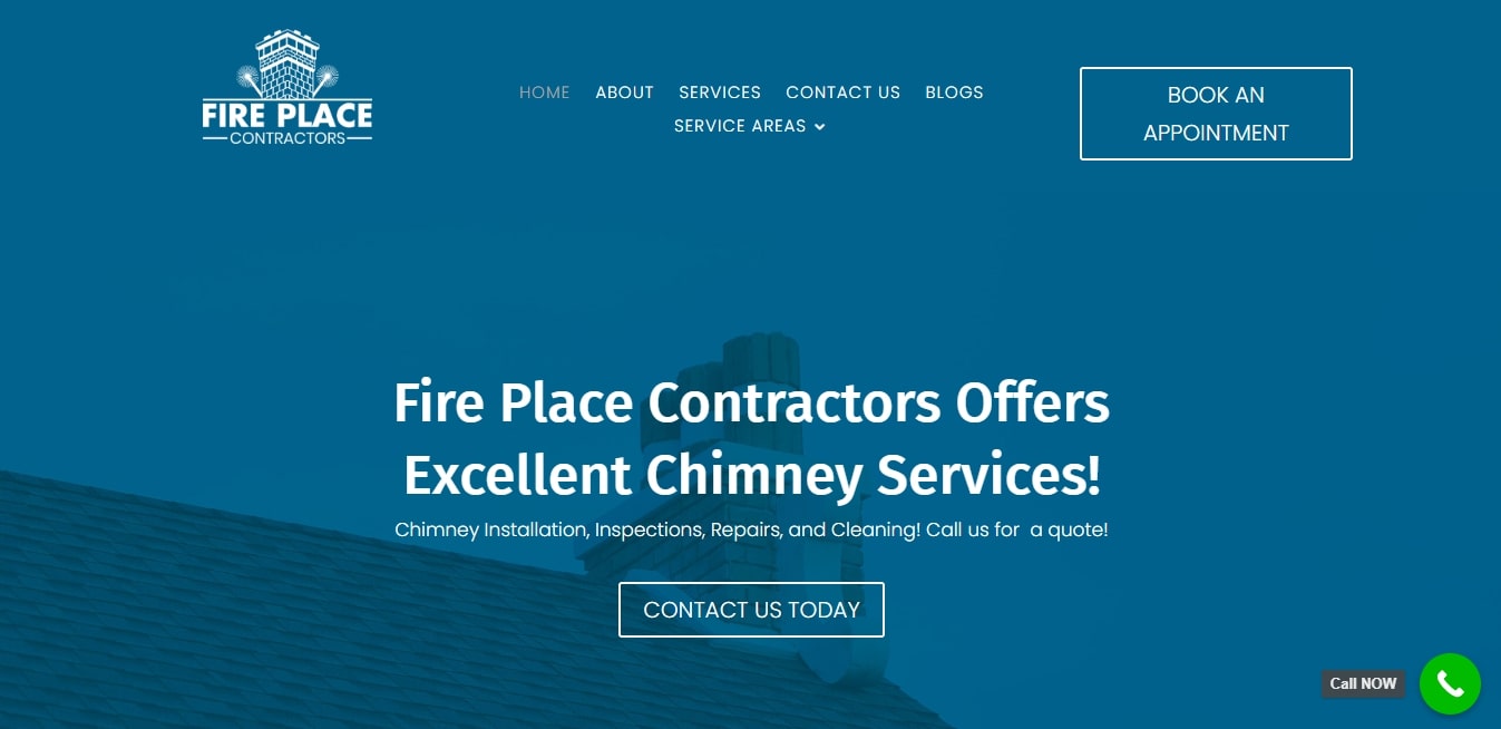 Fireplace Contractor & Repairs' Homepage