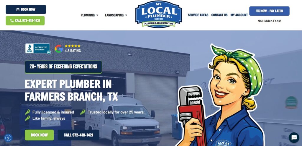 my local plumber homepage