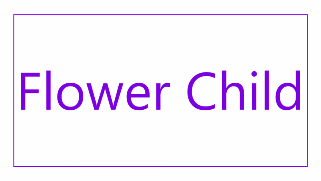 flower-child