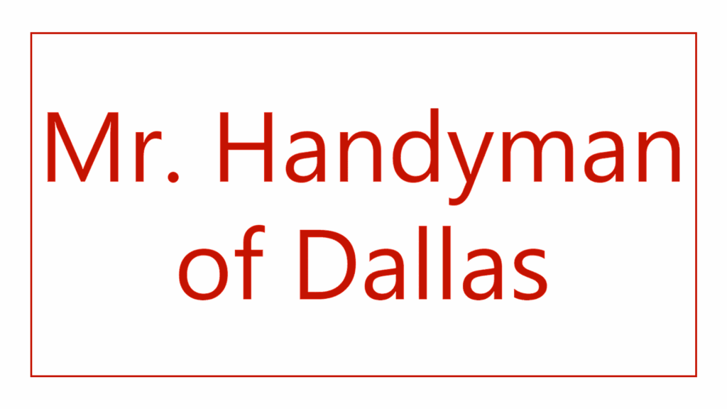 mr-handyman-of-dallas